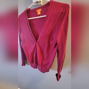 Dark Pink Cardigan